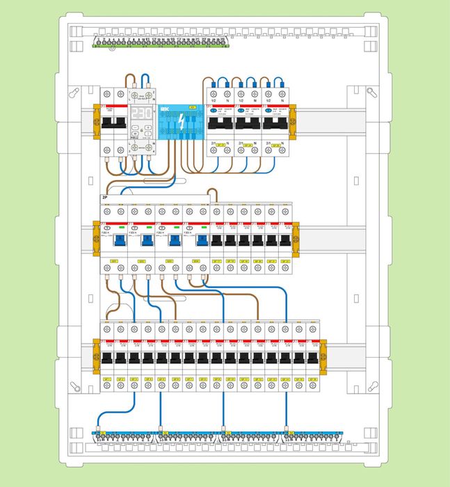 Электромонтаж с нуля, под ключ.