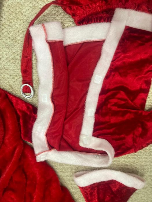 костюм деда мороза+мешок для подарков