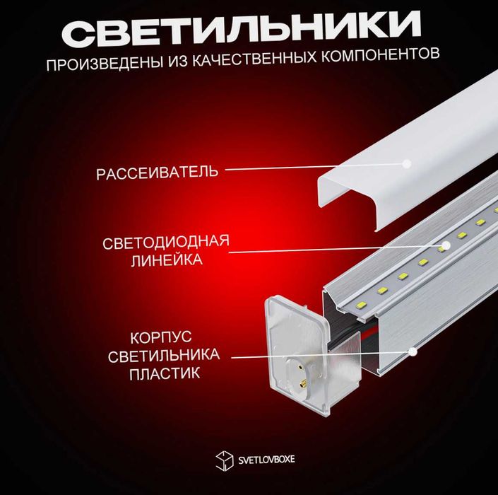 Светильники для студии детейлинга