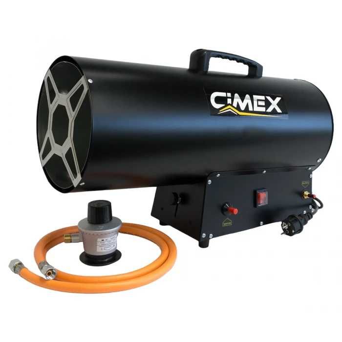 Газов калорифер 50.0kW,CIMEX LPG50 с редуцир вентил и маркуч