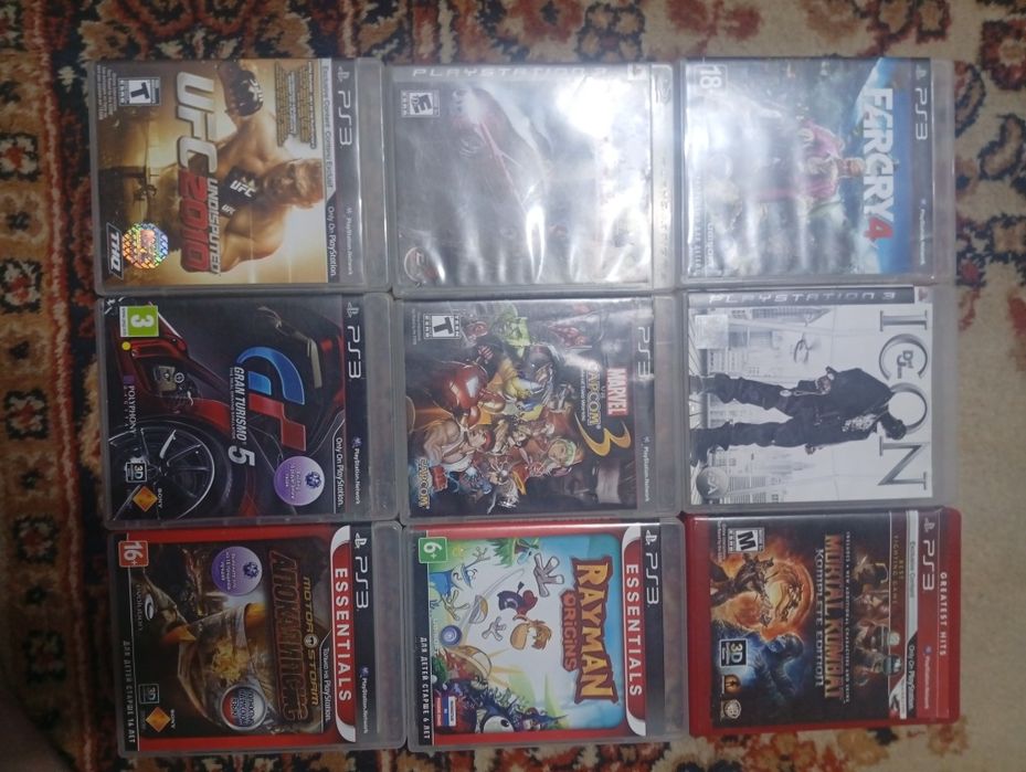 Ps3 с всеми проводами без коробки