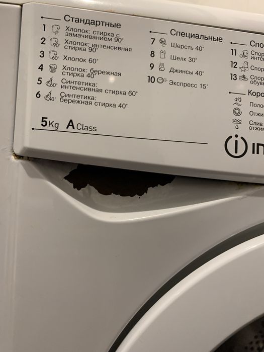 Стиральная машина рабочая