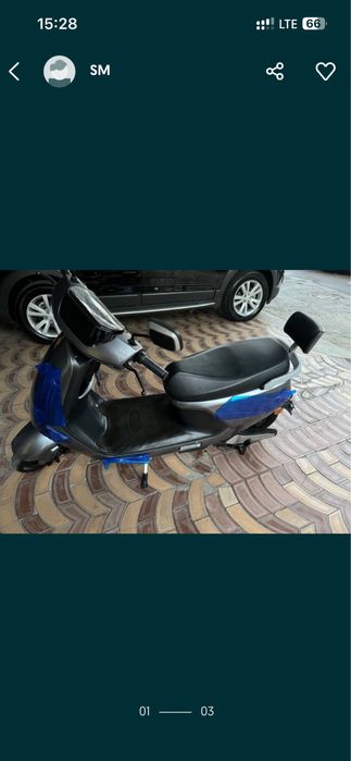 Elektro skuter yangi 70km yuradi