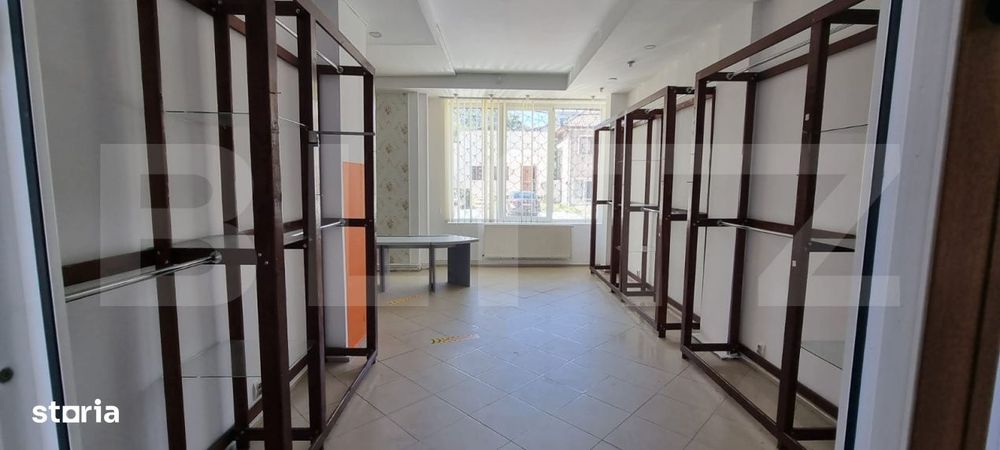 Spatiu comercial 110 mp, ultracentral, open space – ideal outlet / s