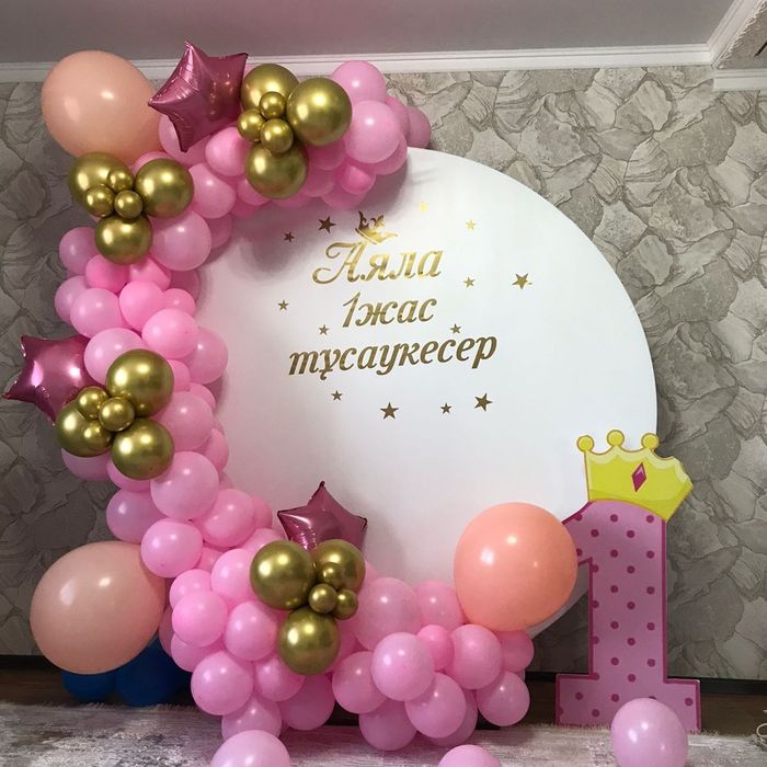 Фотозона оформление  шарами