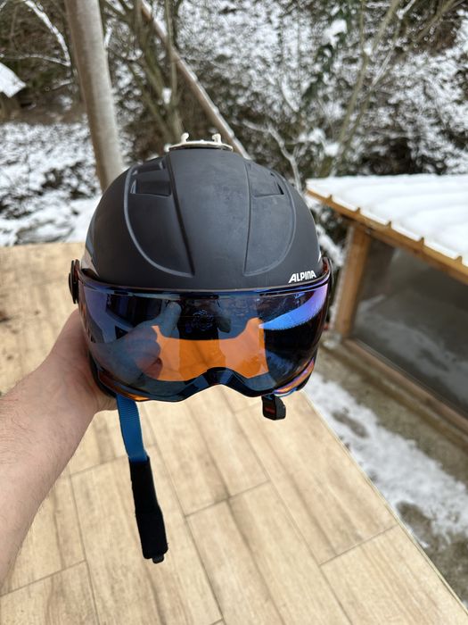 Ски каска със визьор Alpina sports CARAT LE VISOR