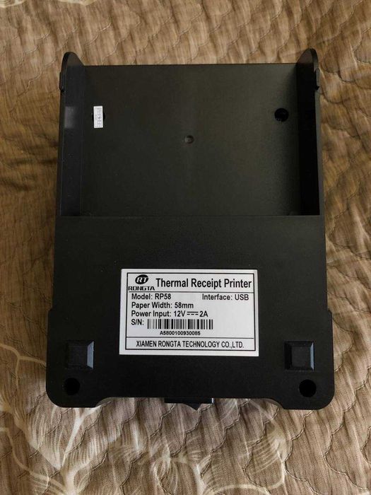Чековый термопринтер Rongta RP58 58 мм принтер чеков