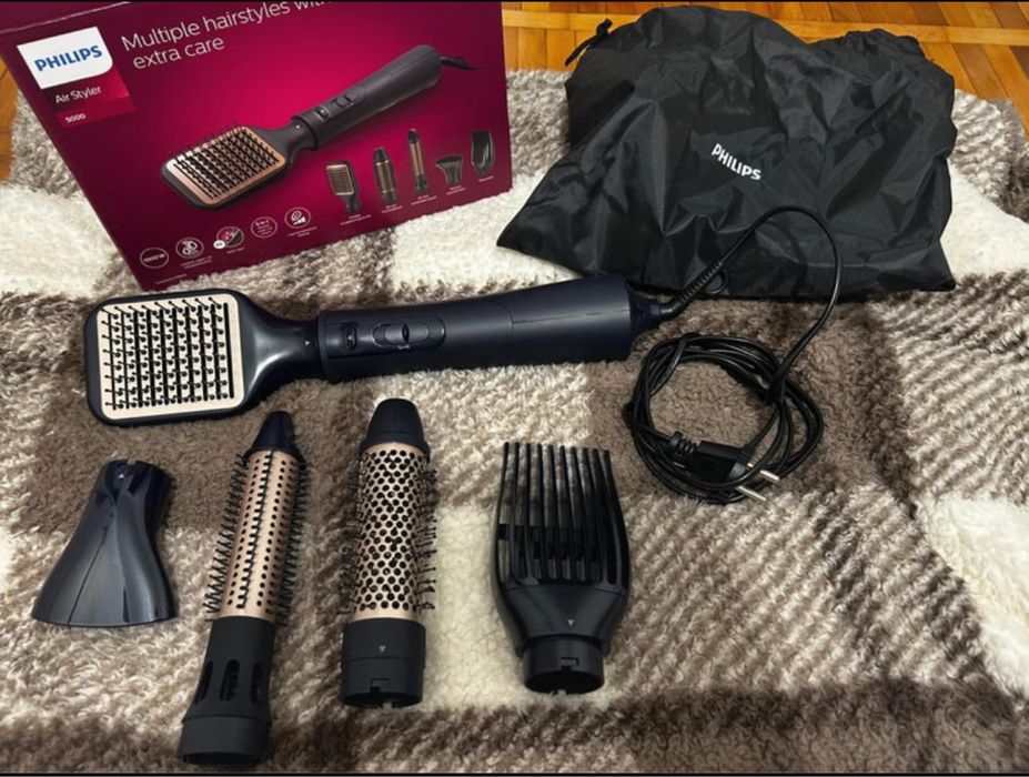 Perie cu aer cald Philips