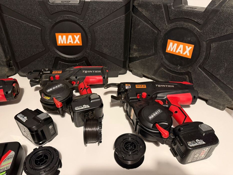 Masina de legat fier beton Max rb 441t 443t 611t 401t