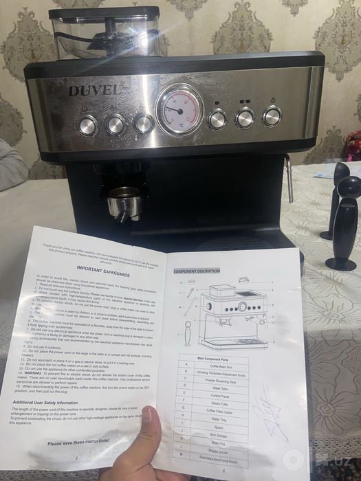 Kofemashinka Delonghi ideal yengidek baraka topib ishlatasla