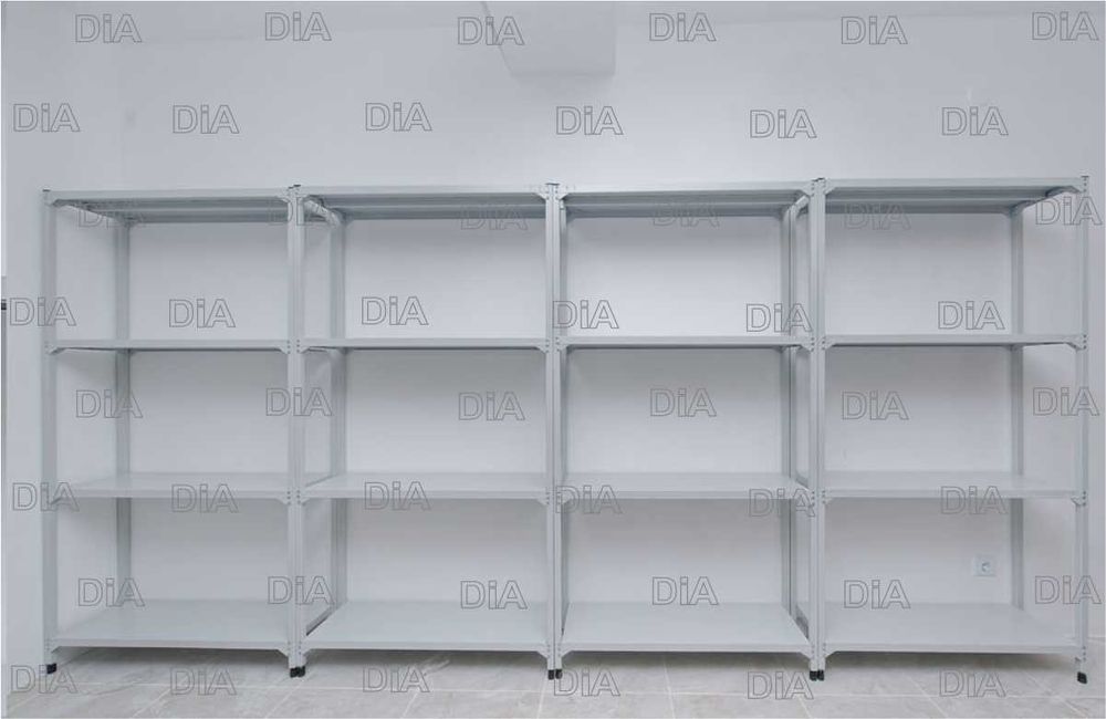 Архивные полочные стеллажи, прочный металл, надежное хранение assp