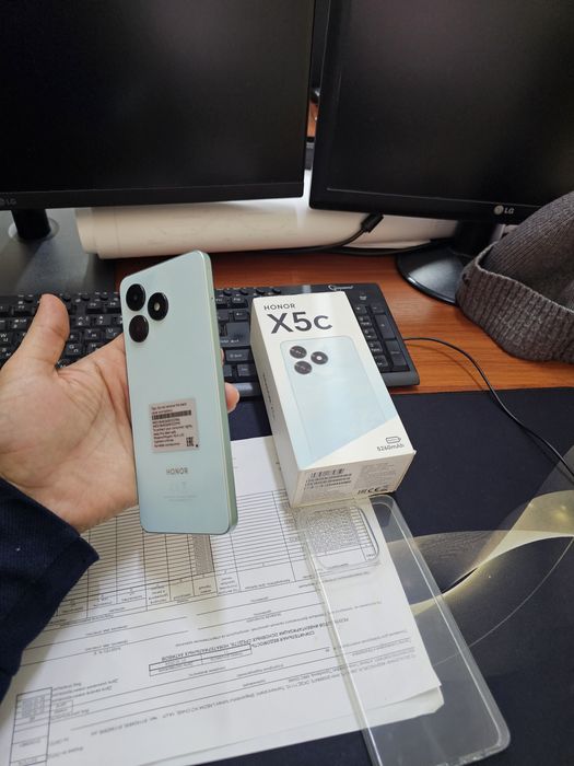 Honor X5c 64gb(2025)1 oylik ideal iwlawi zur aybi yuq tozza telefon