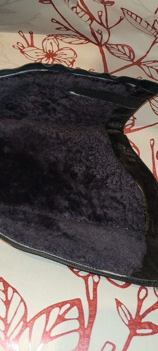 Зимние сапоги женские 39р Francesco Donni, натуральная кожа и мех.