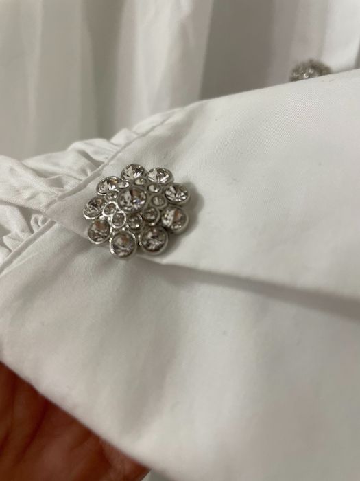 Риза с копчета бижута Зара / Zara / размер Хс