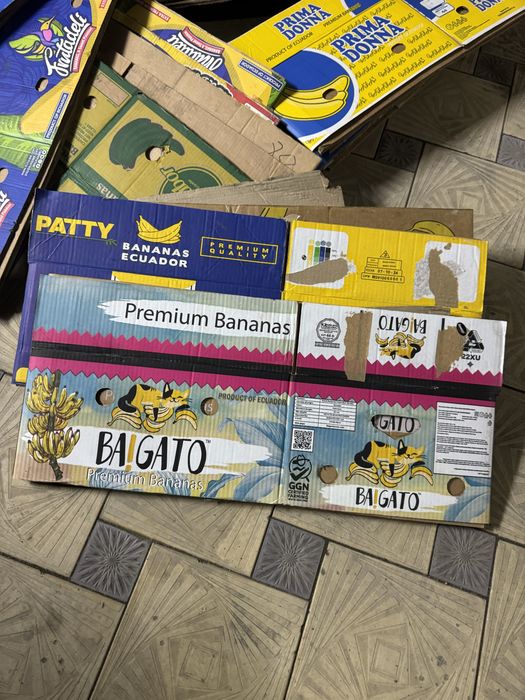 Банановые коробки