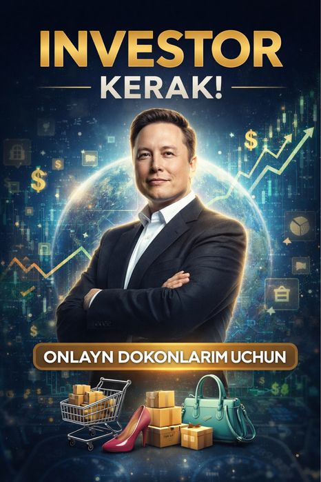 Biznes sherik, invester kerak