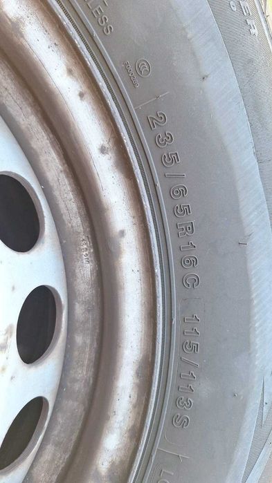 Vand set 4 roti complete, pentru Mercedez Sprinter, rulate numai in Germania, 1000 RON