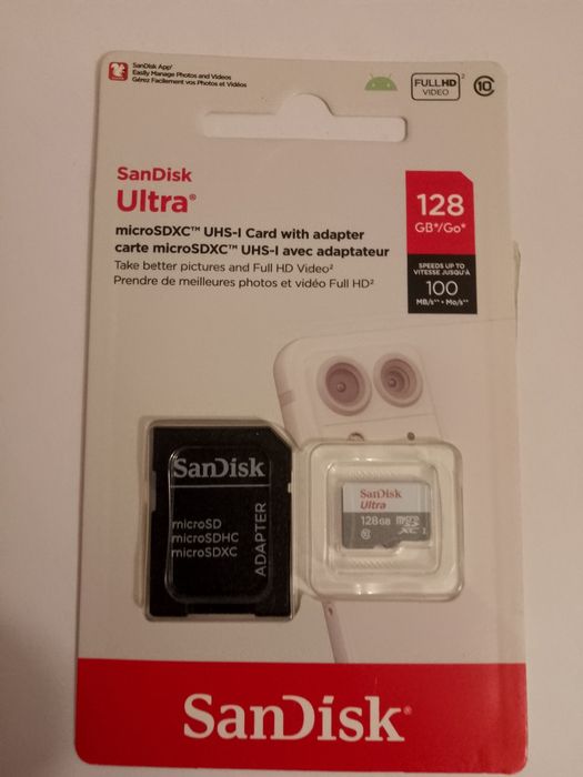 Micro sd xc 128 Gb