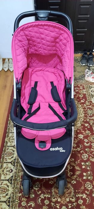 Продам коляску 3 в 1 для девочки