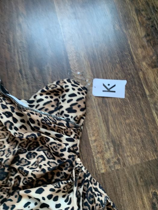 Rochie superba model pantera cu strasuri