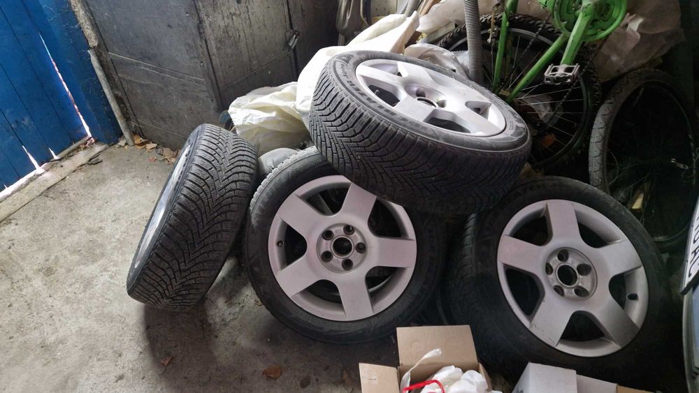 Джанти със зимни гуми  205/55 r16 5x112