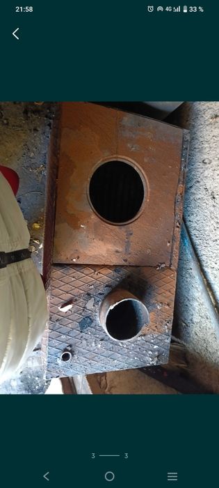 Продам печь на твердом топливе