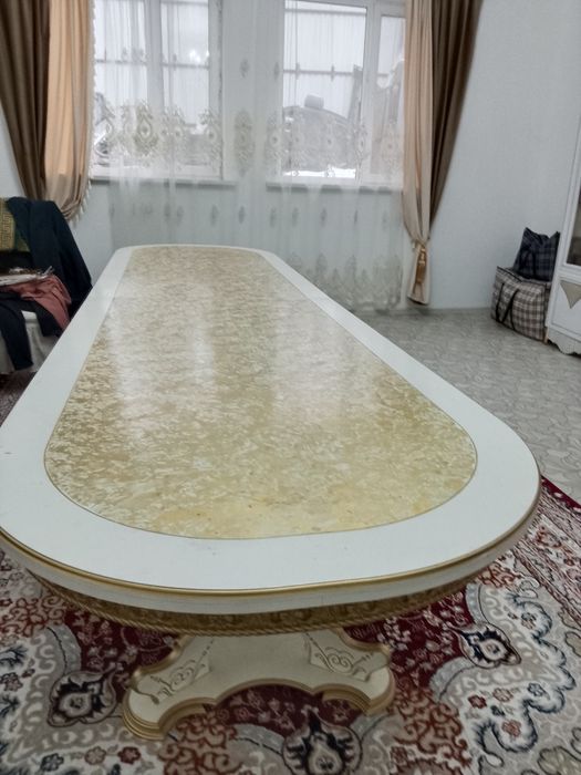 Стол гостиный 4 метра деревянный