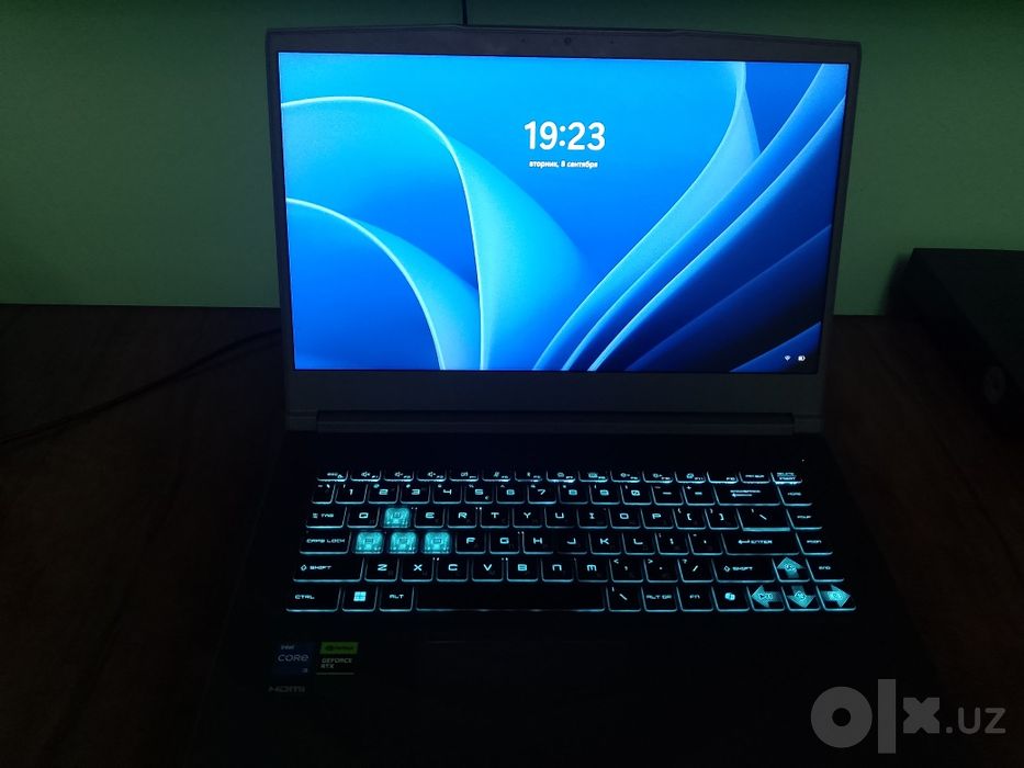 Msi gaming noutbuk 16gb rtx 2050 ssd 512gb windows 11