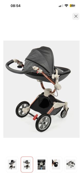 Коляска бренда Hot mom