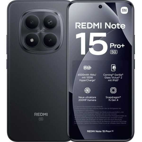 Xiaomi Redmi Note 15 Pro+ 5G 512GB 12RAM Black / Blue / Brown
