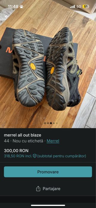 Sandale  Merrell