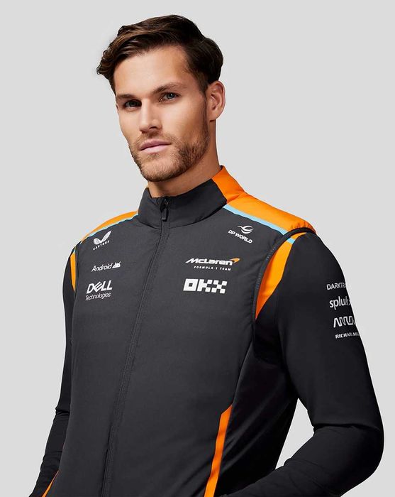 McLaren Formula 1 Team Hybrid Gilet - Оригинален мъжки елек