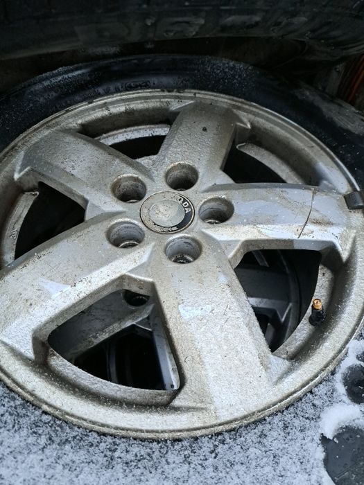 Jante aluminiu și tabla skoda octavia 1 2.0