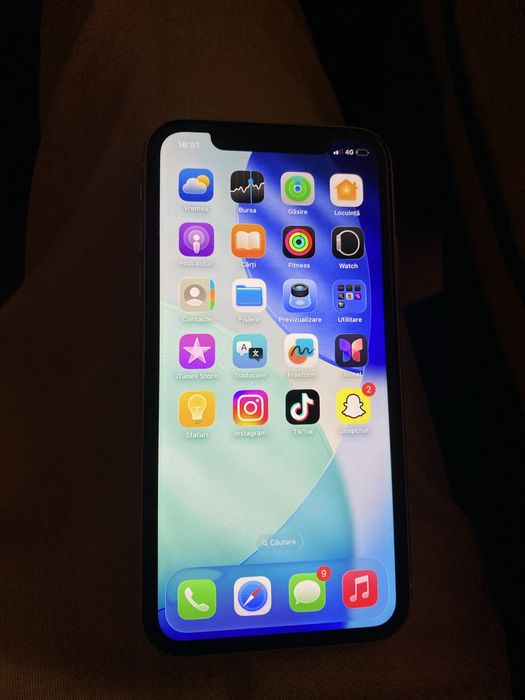 Iphone 11 White 100% baterie