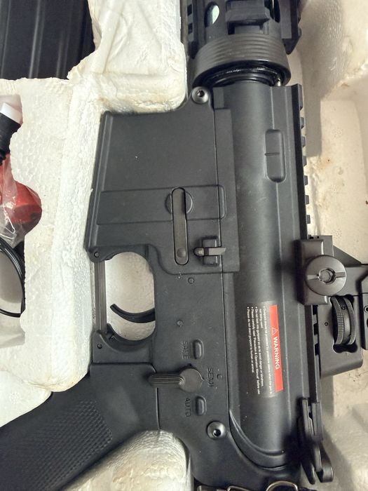 Pachet Replică Airsoft G&G Combat Machine + CYMA M4 + Accesorii