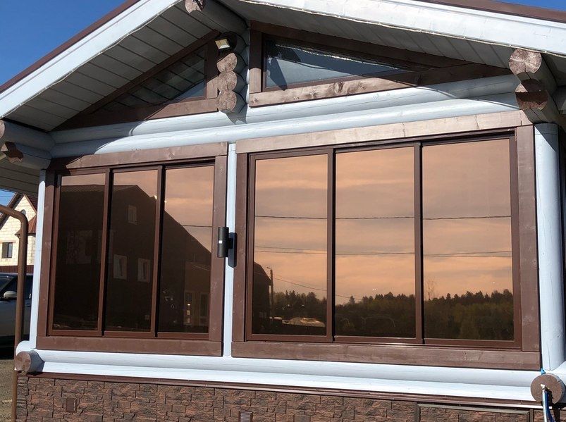 Тонировка окон и витражей