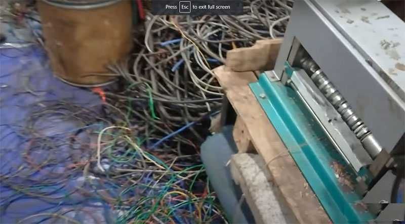 Продавам нова електрическа белачка за меден кабел и алуминий