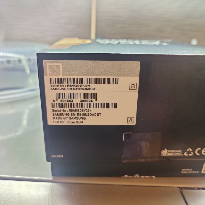 Ceas de damă Samsung Galaxy Watch Smartwatch Auriu Gold Rose Roz