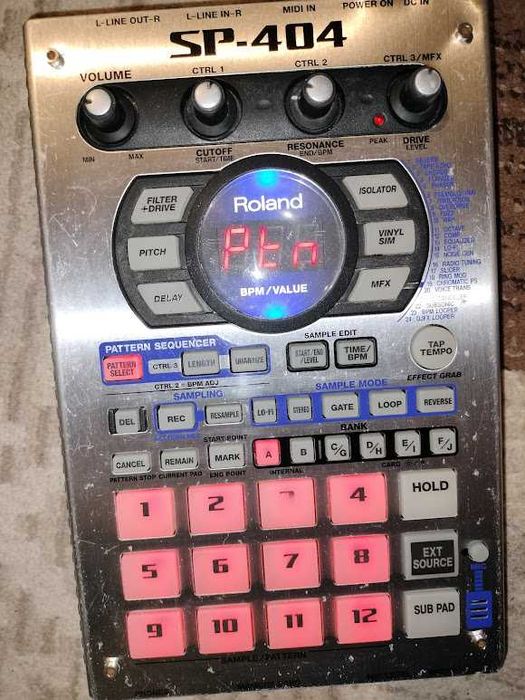 Roland SP 404,muzica,sampler DJ,