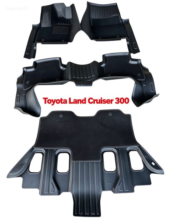 Toyota Land Cruiser 300 американские TPE полики с защитой порогов