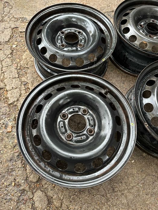 4бр. железни джанти 15" 4х114.3 - Hyundai, KIA