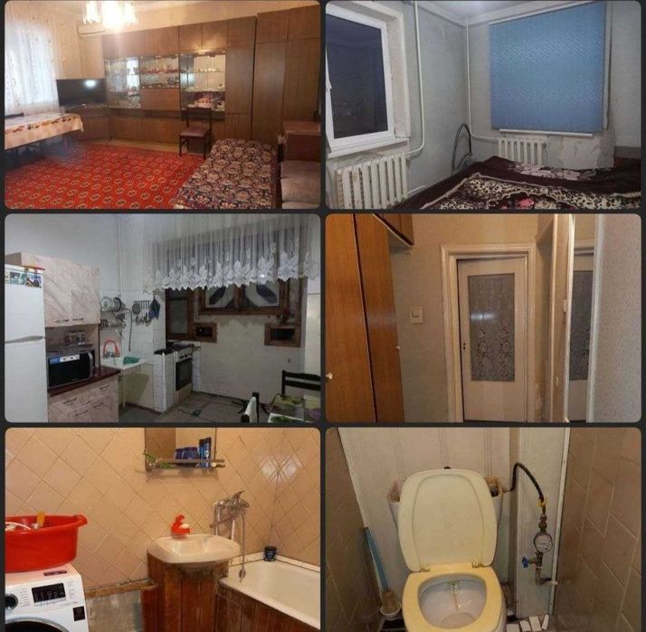 Юнусабад 14 , 2/7/9  | 2комнатная  60м2 | ФРАНЦУЗКАЯ ПЛАНИРОВКА |