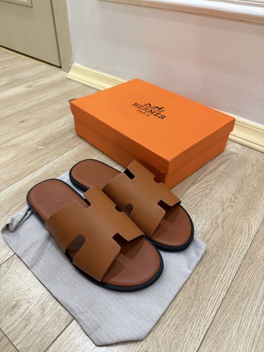 Мужские шлепанцы Hermes