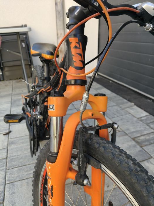 Bicicleta copii KTM Wild Speed 20 – MTB, 21 viteze Shimano, suspensie Suntour