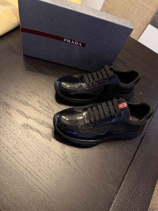 Papuci prada negrii