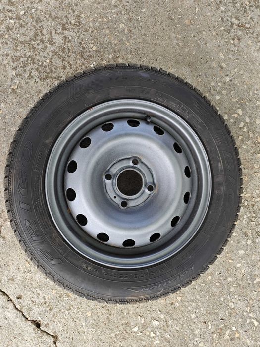4 roti Peugeot 206 cu anvelope iarna DEBICA FRIGO 175 / 65 R14
