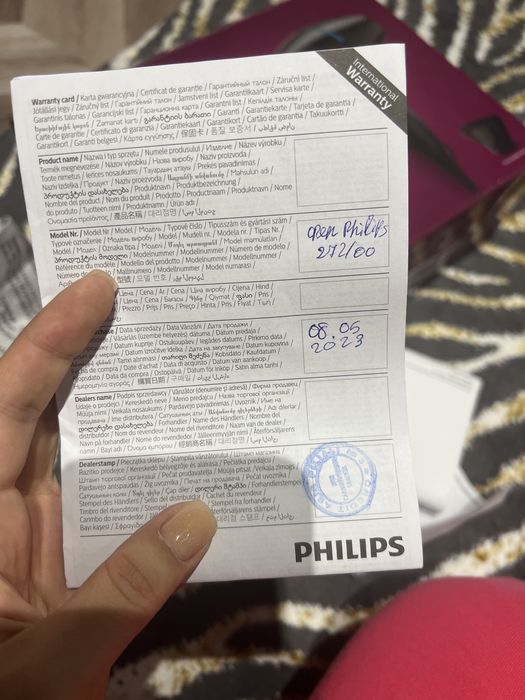 Новый фен Philips