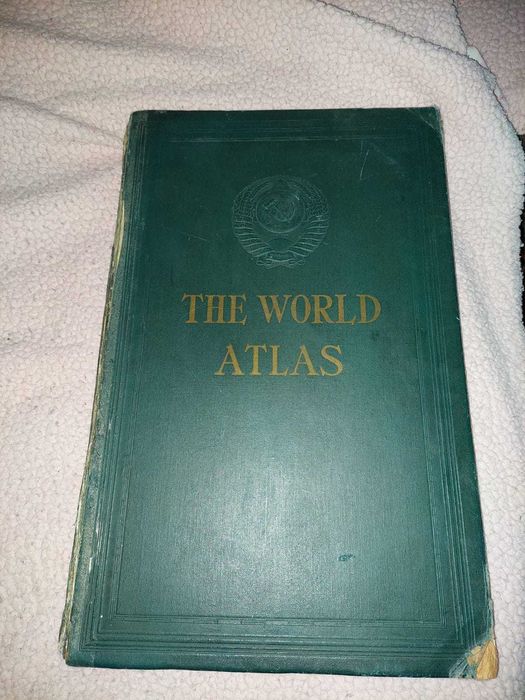 Atlasul lumii/The world atlas, Moscow,1967 !