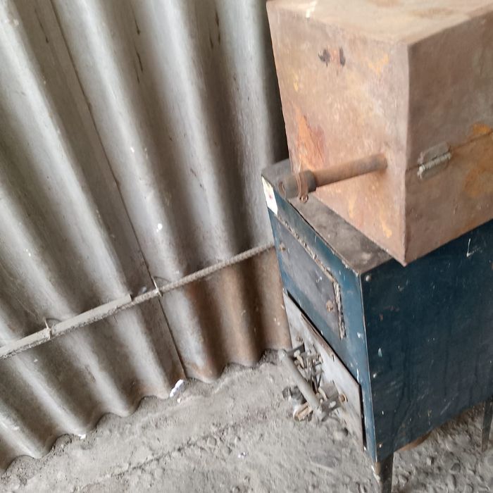 Печь напольная газовая для отопления