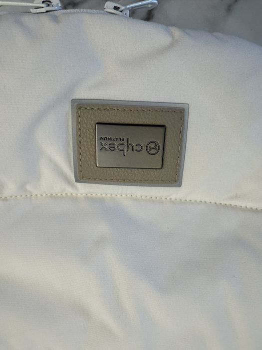 Тапицерия за седалка и шувалче Cybex Platinum WHITE за шаси Priam 4